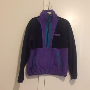 Retro Columbia fleece